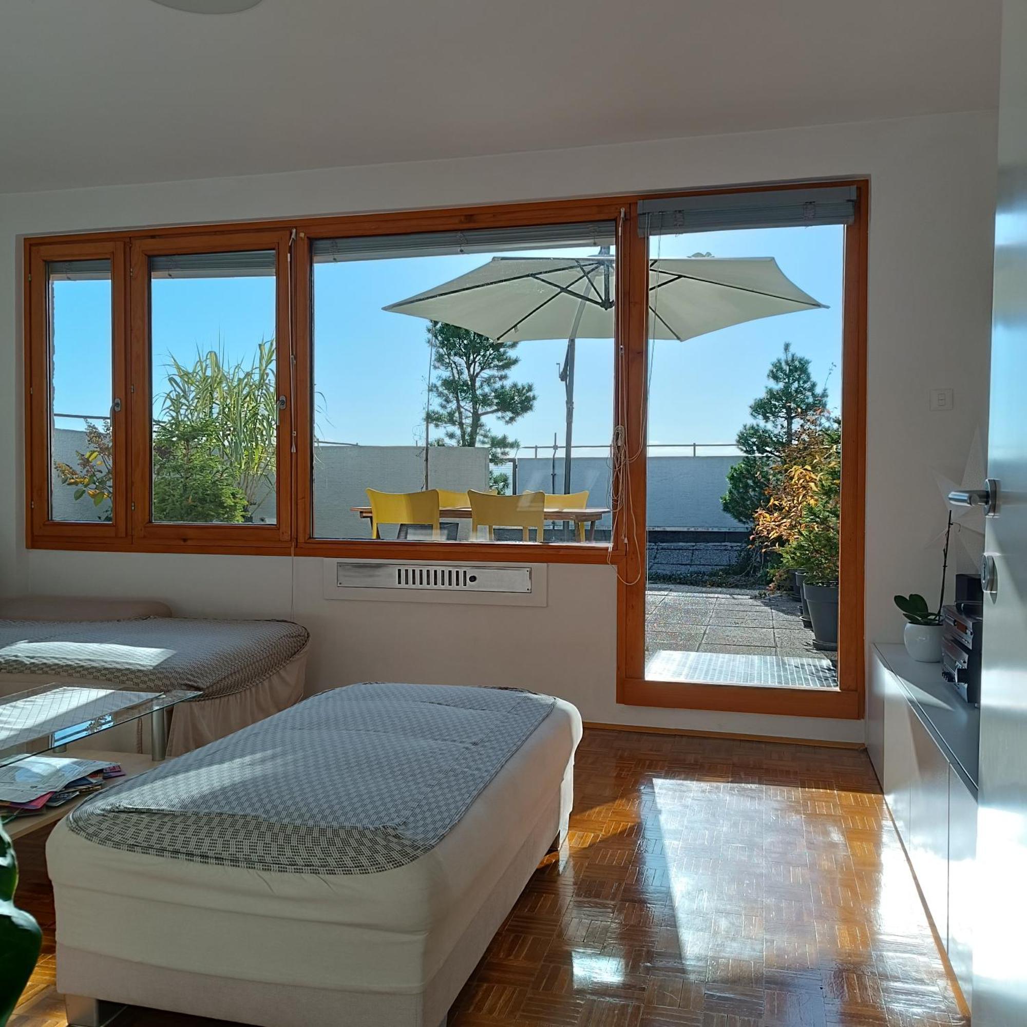 Bright Penthaus Apartement, With A Wonderful View Ljubljana Exterior photo