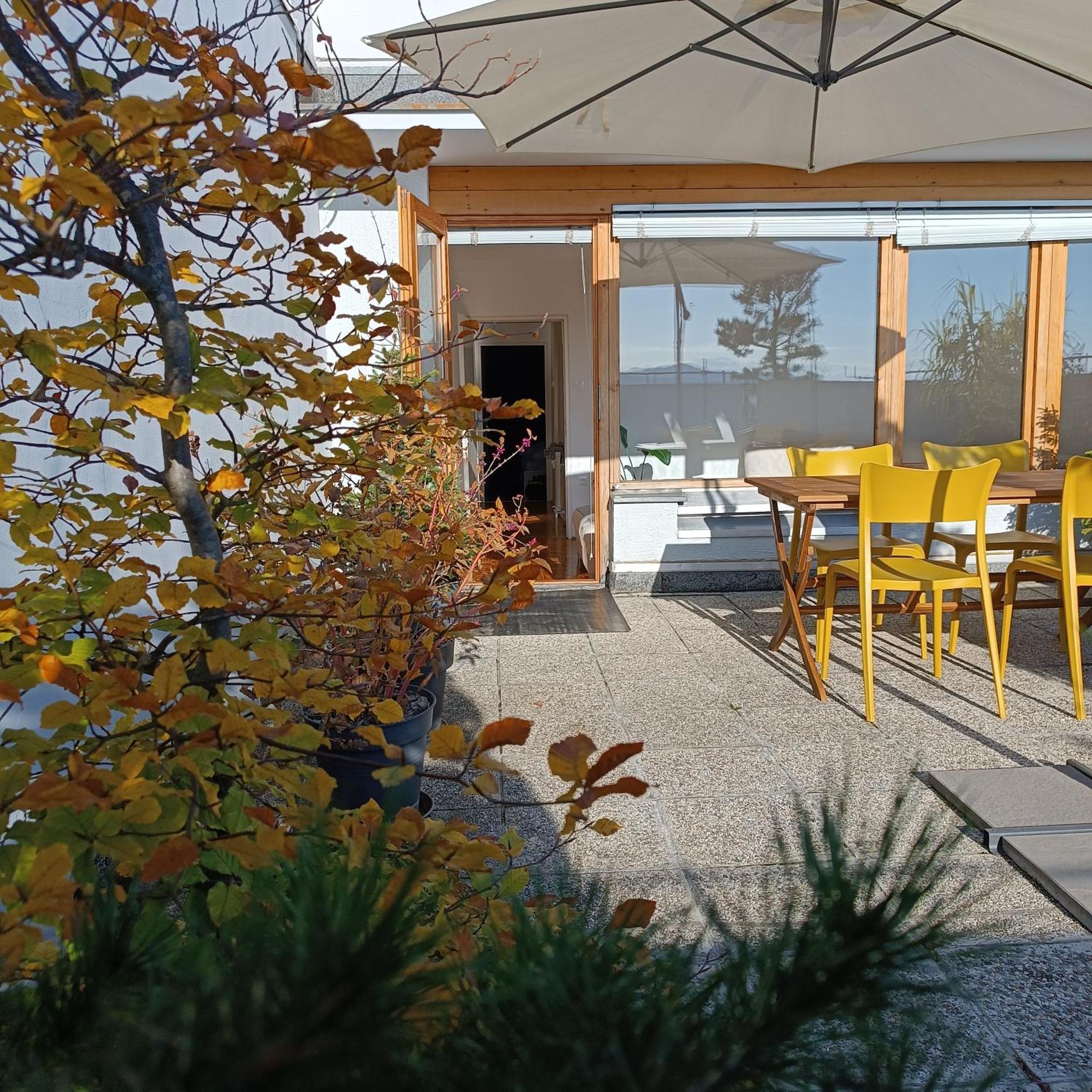 Bright Penthaus Apartement, With A Wonderful View Ljubljana Exterior photo